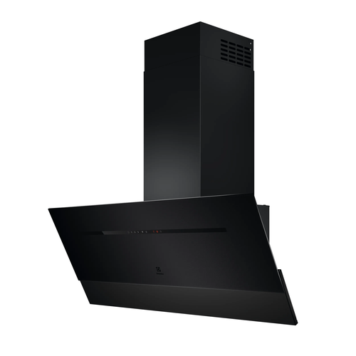 Hota decorativa ELECTROLUX LFV619Z, 700 m3/h, 3 Viteze + Intensiv, Clasa A, 90 cm (Negru)
