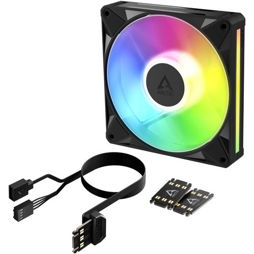 Ventilator ARCTIC BioniX P14 A-RGB, 140mm PWM, 400 - 2500 RPM, Negru
