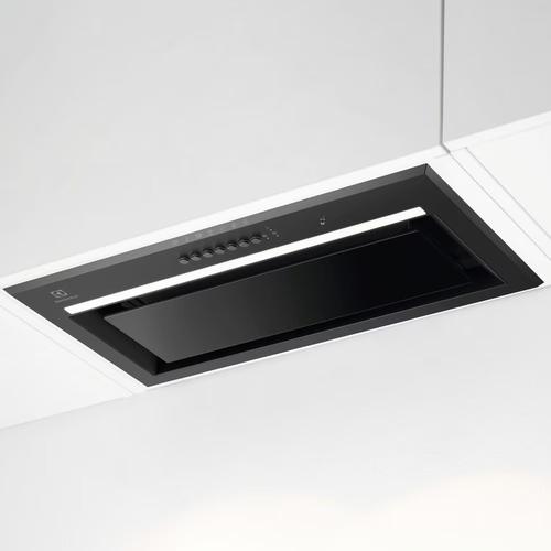 Hota incorporabila ELECTROLUX LFG825K, 650 m3/h, 54 cm, Conectivitate plita, Functie AutoSense, Perfect Illumination, Functie Breeze (Negru)