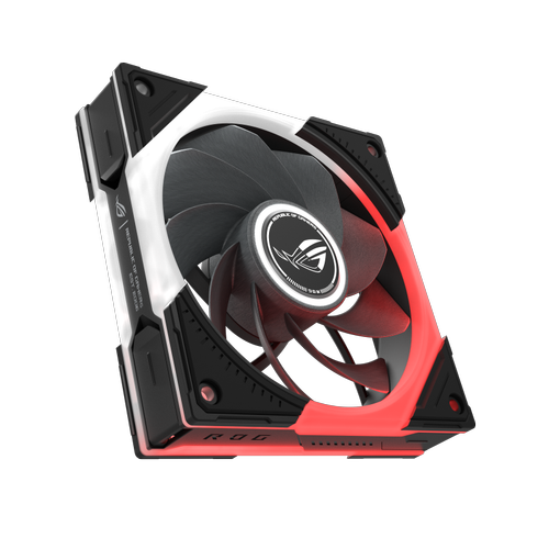 Ventilator ASUS ROG EURUX GR120 ARGB Reverse Single Pack, FDB, 2200 RPM, 70 CFM, 3.0 mmH2O (Negru)