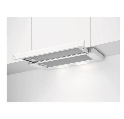 Hota telescopica incorporabila Electrolux  LFP326FW, 410 mc/h, 1 motor, 60 cm (Alb)