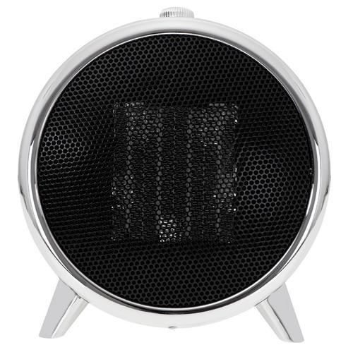 Aeroterma ceramica Adler AD 7742, 1500 W, 2 nivele de putere (Negru/Argintiu)