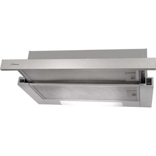 Hota incorporabila telescopica Hansa OTP6233IH, Putere de absorbtie 270 m3/h, 1 motor, 60 cm (Inox)