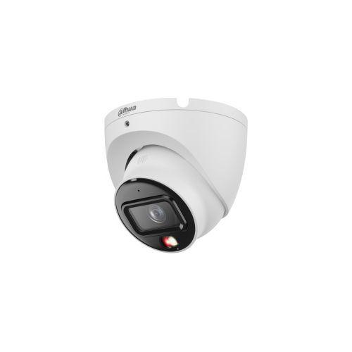 Camera de supraveghere Dahua IPC-HDW1639T-A-IL-0280B-S6 IP Dome, 6 MP, 2.8 mm, IR 30m, microfon, PoE, detectare miscare
