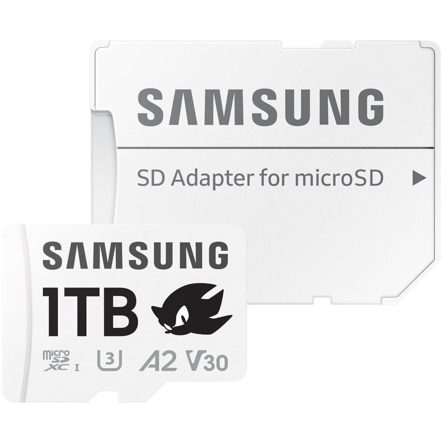 Samsung Card de memorie Samsung PRO Plus, 1TB, microSDXC, CL10, U3, V30, A2, Adaptor SD inclus