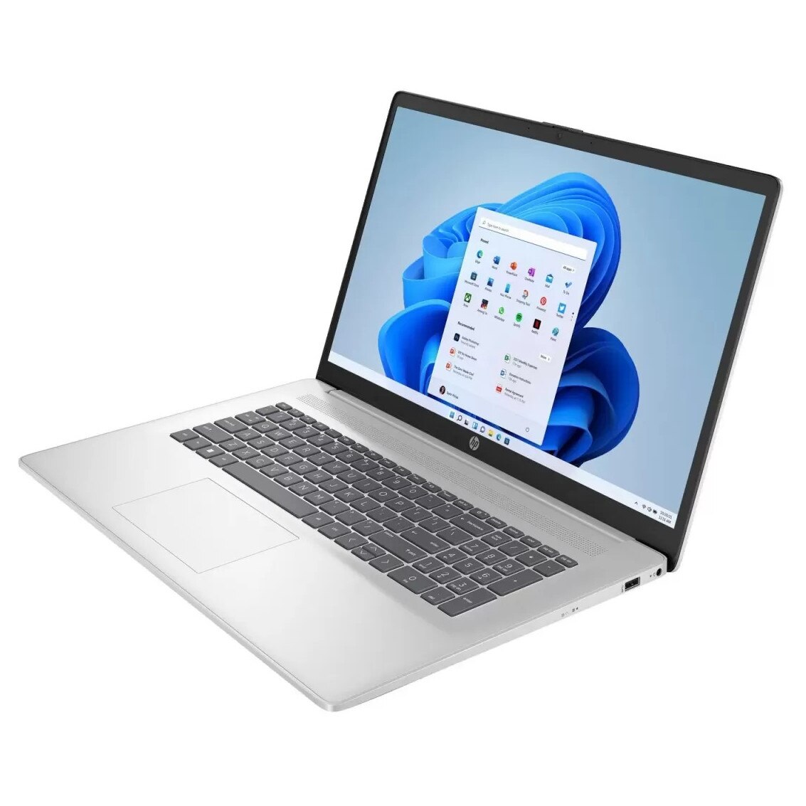 Laptop HP 17-cp3002nw Ryzen 7 7730U 17.3inch FHD 16GB 1TB Windows 11 Home Argintiu