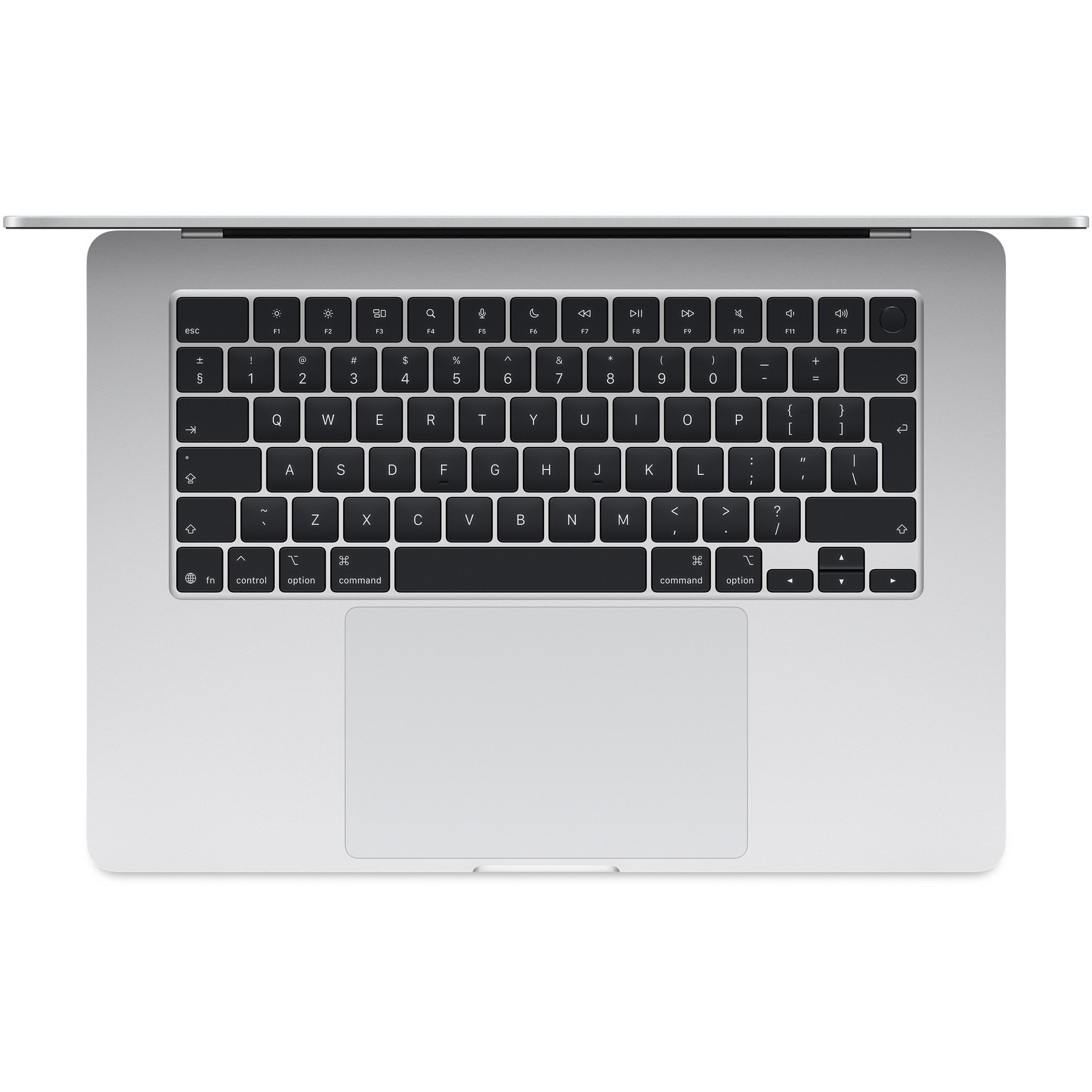 Laptop Apple MacBook Air 15", cu procesor Apple M4, 10 nuclee CPU si 10 nuclee GPU, 16GB RAM, 256GB, Silver, Tastatura Internationala, Manual RO