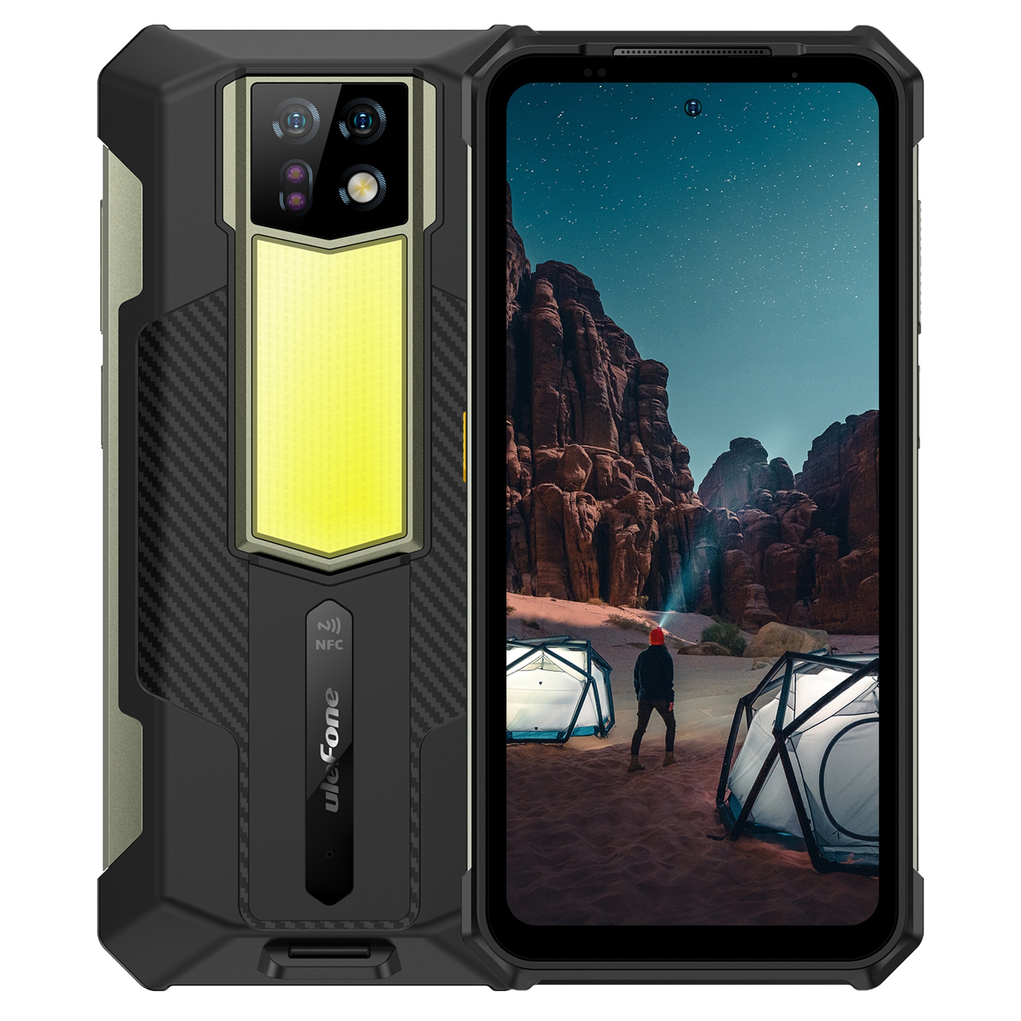 Telefon mobil Ulefone Armor 24, 4G, IPS 6.78" 120Hz, Camera Dual 64MP+64MP, 24GB RAM (12GB + 12GB extensibili), 256GB ROM, Helio G96, 22000mAh 66W, Dual SIM