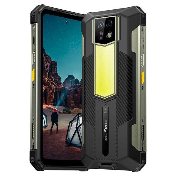 Telefon mobil Ulefone Armor 24, 4G, IPS 6.78" 120Hz, Camera Dual 64MP+64MP, 24GB RAM (12GB + 12GB extensibili), 256GB ROM, Helio G96, 22000mAh 66W, Dual SIM