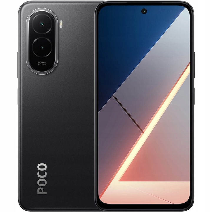 Telefon mobil Poco M7, 8GB RAM, 256GB, Black