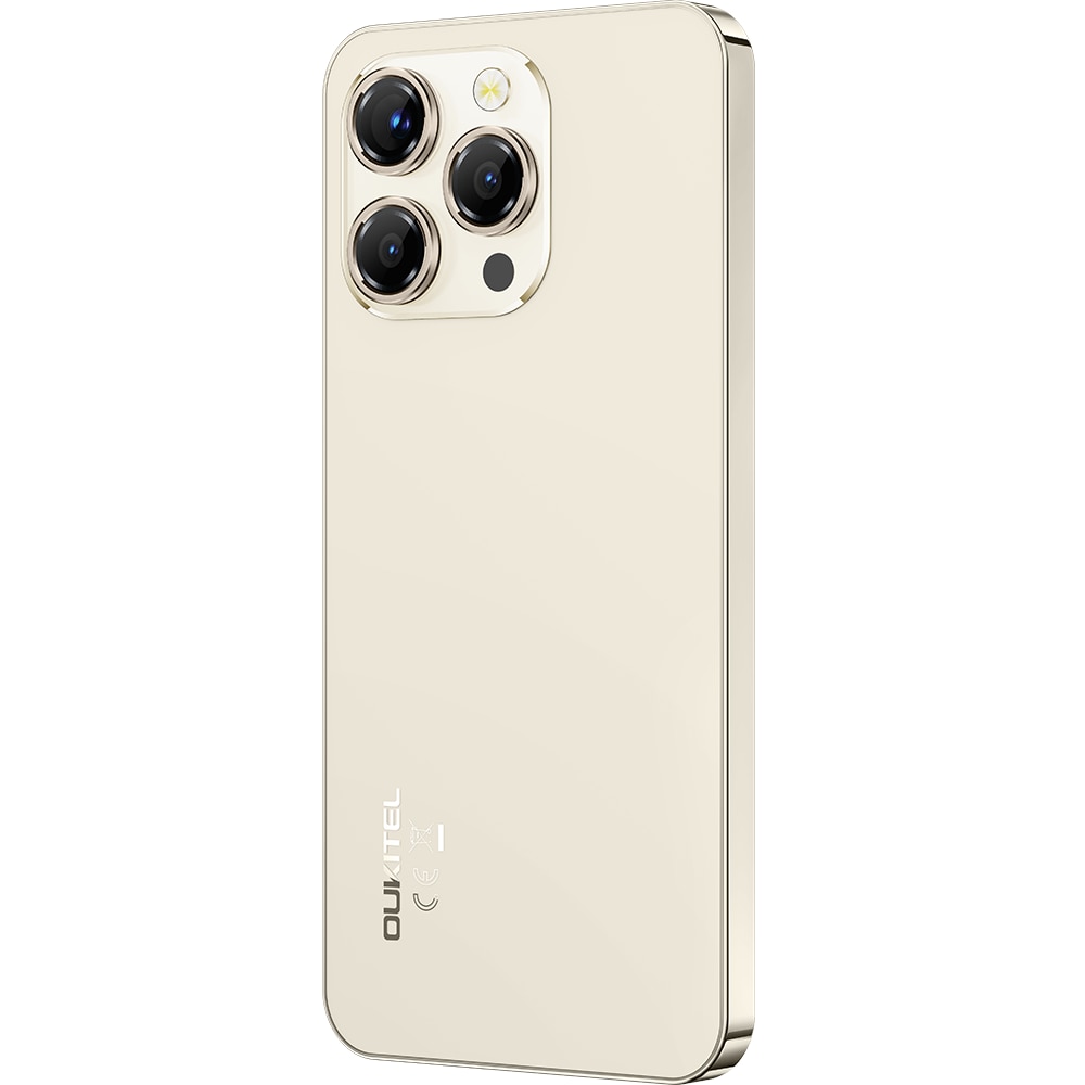 Telefon mobil Oukitel P1, Dual SIM, 6.7-inch AMOLED, 8GB RAM, 256GB, Gold
