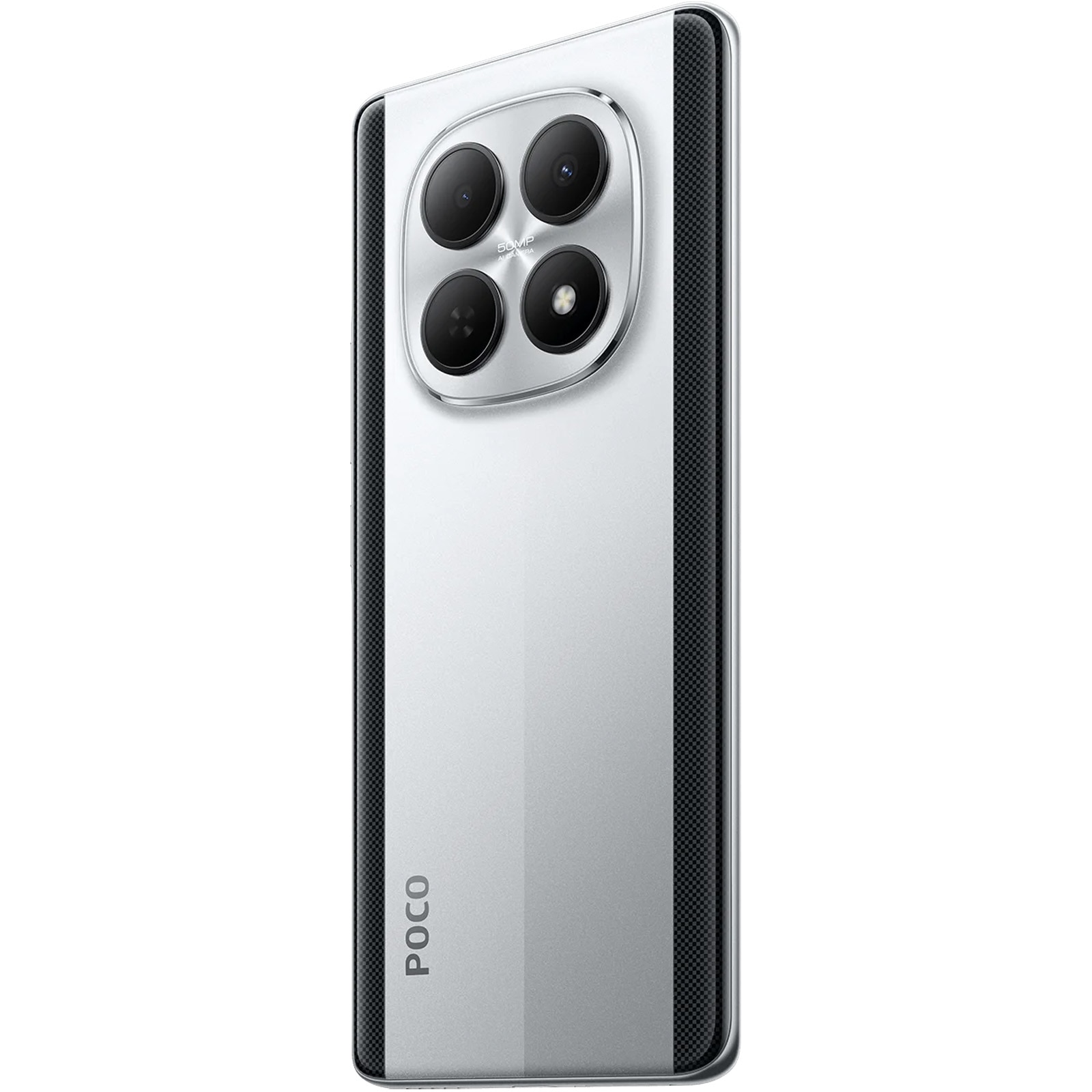 Telefon mobil Poco M8, 8GB RAM, 512GB, 5G, Silver