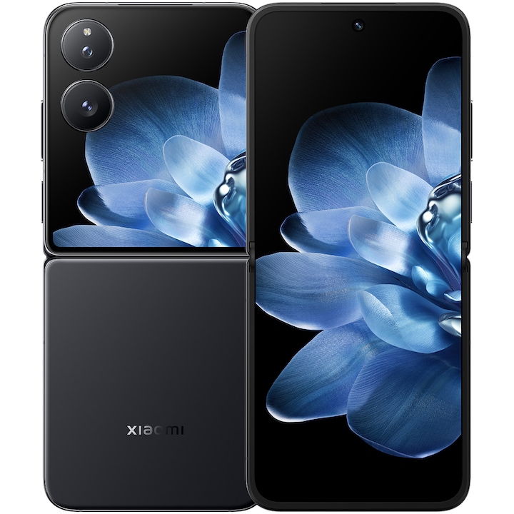 RESIGILAT: Telefon mobil Xiaomi MIX Flip, 12GB RAM, 512GB, 5G, Black