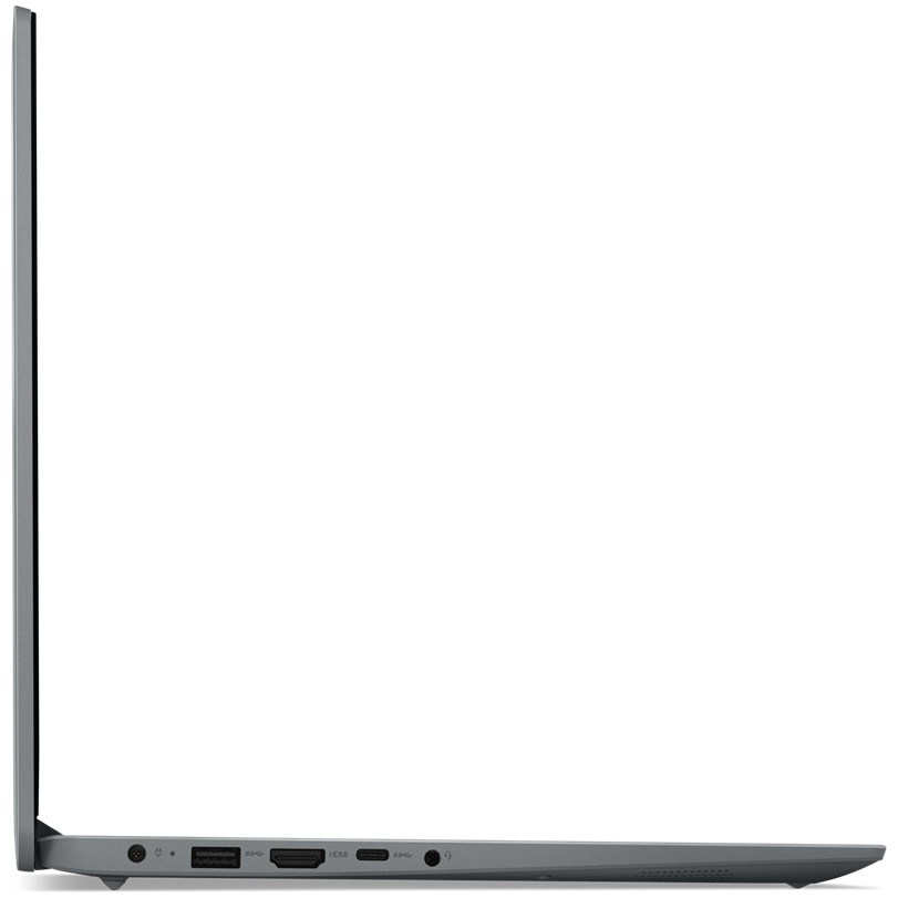 Laptop Lenovo IdeaPad 1 15AMN7 cu procesor AMD Ryzen™ 3 7320U pana la 4.1GHz, 15.6" Full HD, 8GB LPDDR5 RAM, 512GB SSD, AMD Radeon™ 610M Graphics, No OS, Cloud Grey