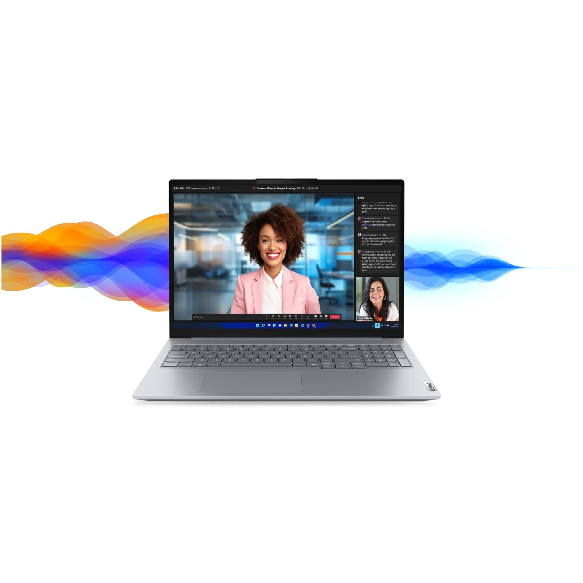 Laptop Lenovo ThinkBook 16 G8 cu procesor Intel® Core™ 7 240H pana la 5.2GHz, 16" WUXGA, IPS, 32GB DDR5 RAM, 1TB SSD, Intel® Graphics, No OS, Grey, 3y on-site Premium Care