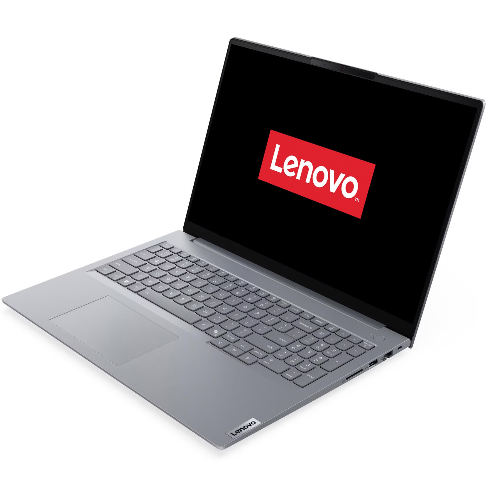 Laptop Lenovo ThinkBook 16 G8 cu procesor Intel® Core™ 7 240H pana la 5.2GHz, 16" WUXGA, IPS, 32GB DDR5 RAM, 1TB SSD, Intel® Graphics, No OS, Grey, 3y on-site Premium Care