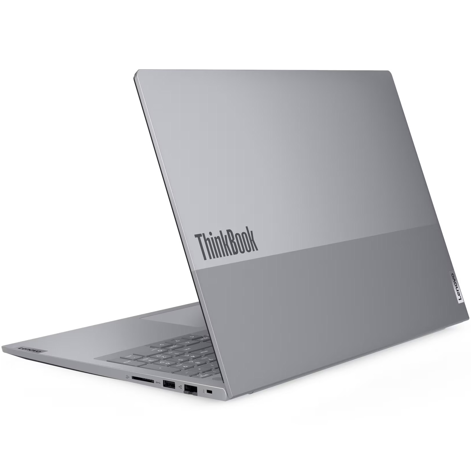 Laptop Lenovo ThinkBook 16 G8 cu procesor Intel® Core™ 7 240H pana la 5.2GHz, 16" WUXGA, IPS, 32GB DDR5 RAM, 1TB SSD, Intel® Graphics, No OS, Grey, 3y on-site Premium Care