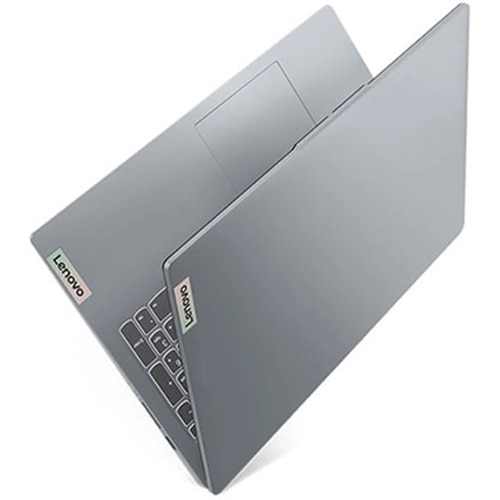 Laptop Lenovo IdeaPad Slim 3 15AMN8 cu procesor AMD Ryzen™ 3 7320U pana la 4.1GHz, 15.6" Full HD, 8GB LPDDR5 RAM, 256GB SSD, AMD Radeon™ 610M Graphics, No OS, Arctic Grey