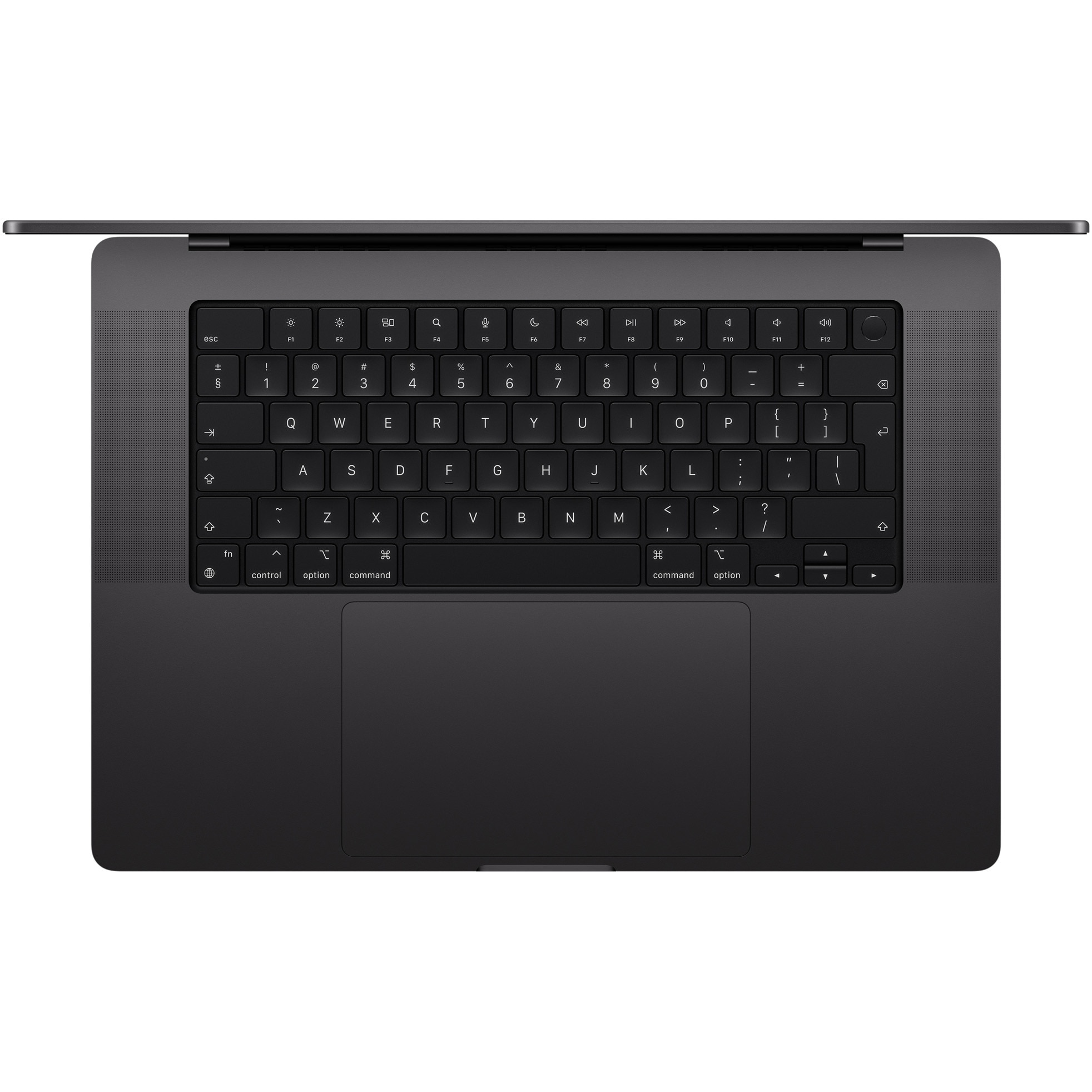 Laptop Apple MacBook Pro 16" cu procesor Apple M4 Max, 14 nuclee CPU si 32 nuclee GPU, 36GB RAM, 1TB SSD, Space Black, Textura Nano, Tastatura Internationala