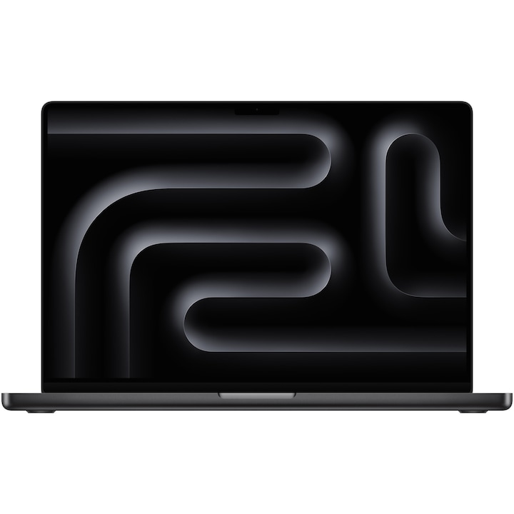 Laptop Apple MacBook Pro 16" cu procesor Apple M4 Max, 14 nuclee CPU si 32 nuclee GPU, 36GB RAM, 1TB SSD, Space Black, Textura Nano, Tastatura Internationala