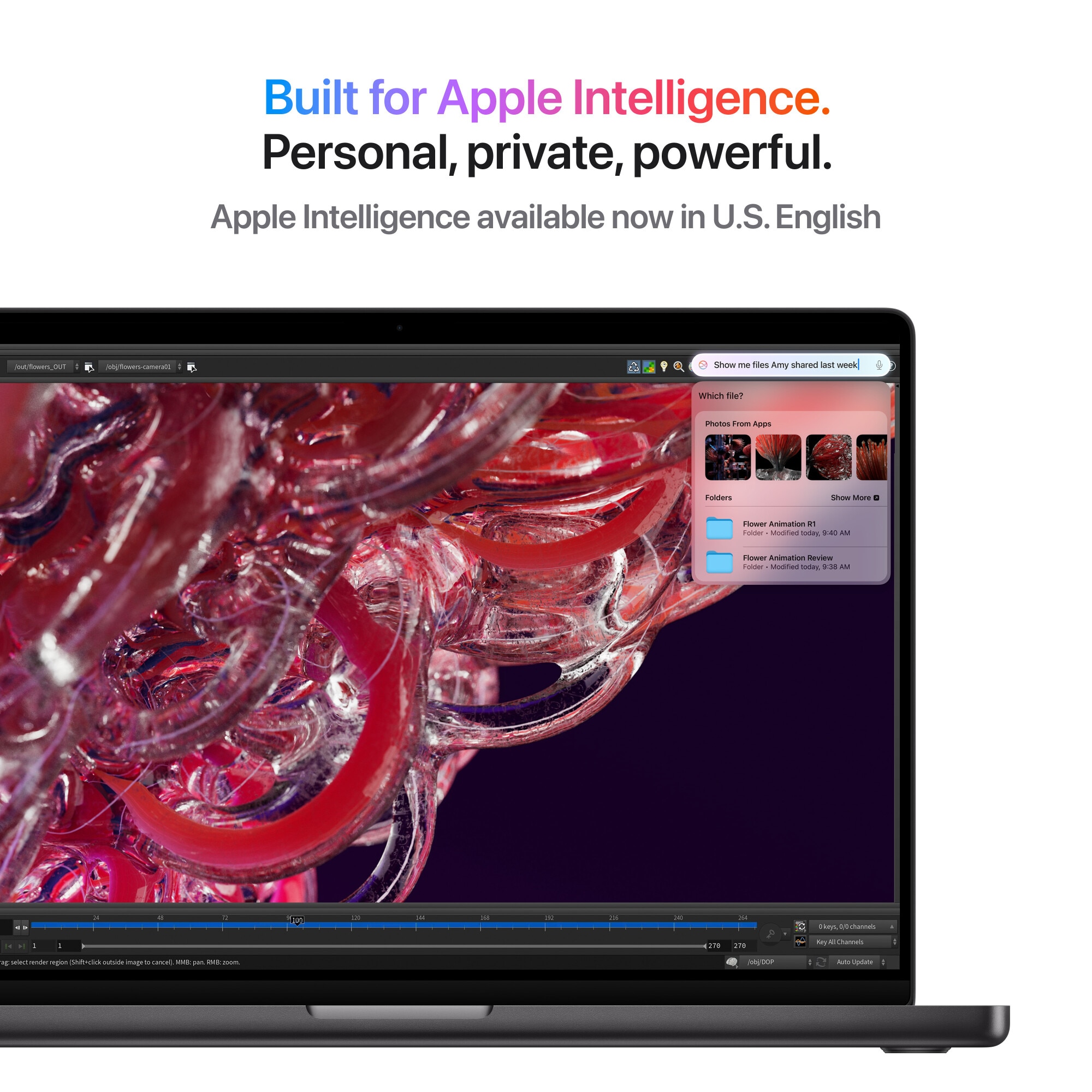 Laptop Apple MacBook Pro 16" cu procesor Apple M4 Max, 14 nuclee CPU si 32 nuclee GPU, 36GB RAM, 1TB SSD, Space Black, Textura Nano, Tastatura Internationala