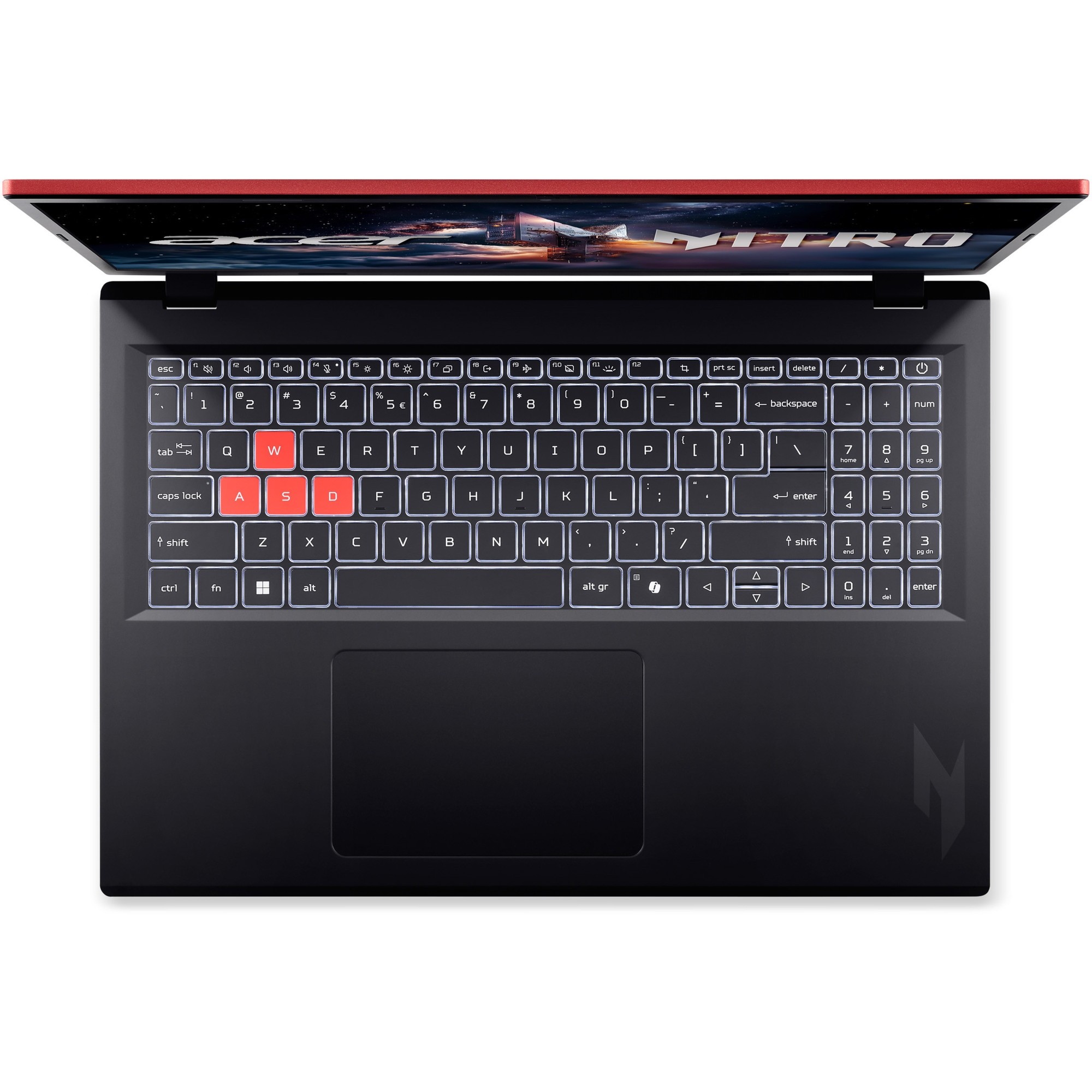 Laptop Gaming Acer Nitro Lite 16 NL16-71G-57M9 cu procesor Intel® Core™ i5-13420H pana la 4.7GHz, 16'', WUXGA, IPS, 165Hz, 16GB DDR5 RAM, 512GB SSD, NVIDIA® GeForce RTX™ 3050 6GB GDDR6, No OS, Shale Black