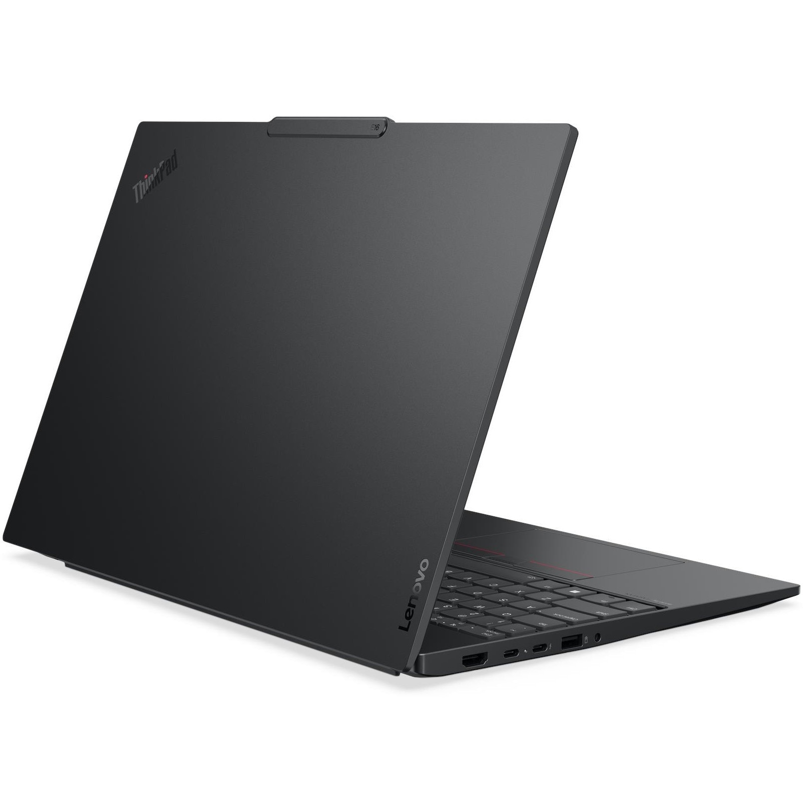 Laptop Lenovo ThinkPad E16 Gen 3 cu procesor Intel® Core™ Ultra 7 255H pana la 5.1GHz, 16" WUXGA, IPS, 32GB DDR5 RAM, 1TB SSD, Intel® Arc™ 140T GPU, No OS, Black, 3y on-site Premium Care