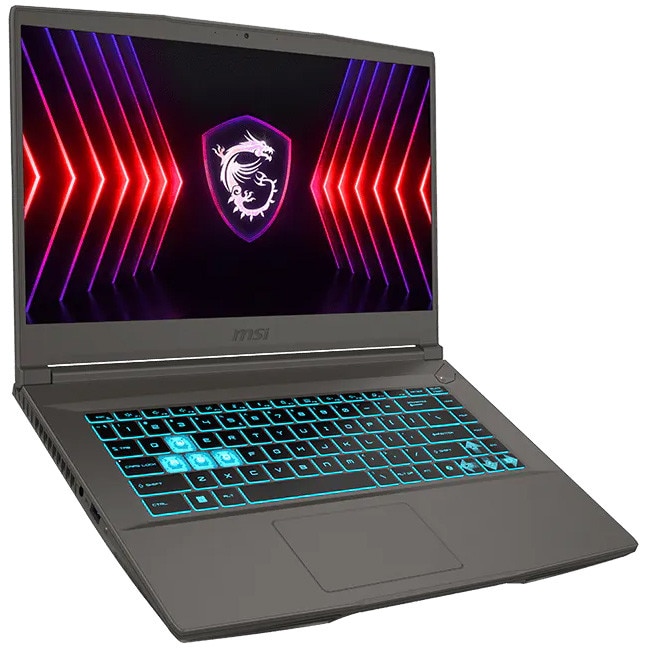 Laptop MSI Gaming Thin 15, 15.6" FHD, 144Hz, Intel Core i5-13420H, 16GB RAM, NVIDIA GeForce RTX 3050, SSD