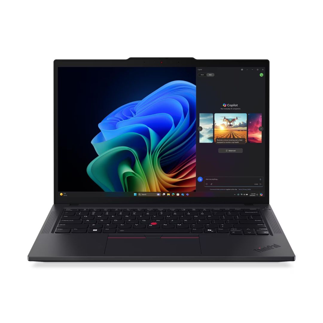 Laptop, Lenovo, ThinkPad T14 Gen 6, 14", Intel Core Ultra 5, 16GB, SSD 512GB, Negru