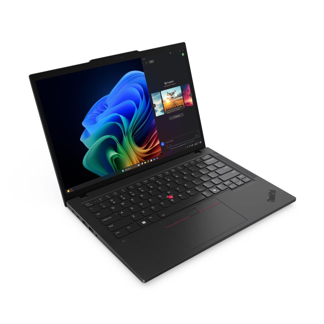 Laptop, Lenovo, ThinkPad T14 Gen 6, 14", Intel Core Ultra 5, 16GB, SSD 512GB, Negru