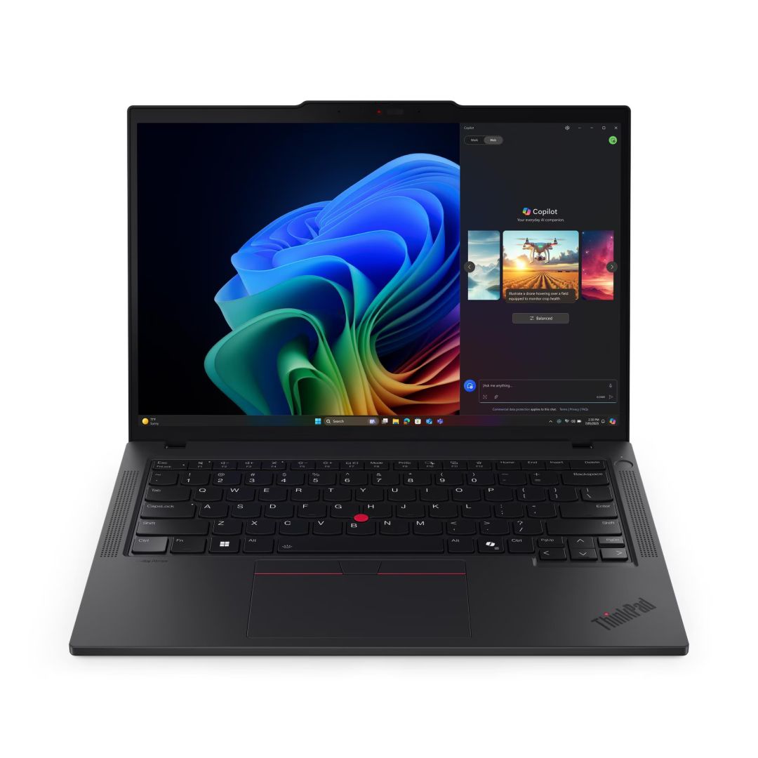 Laptop, Lenovo, ThinkPad T14 Gen 6, 14", Intel Core Ultra 5, 16GB, SSD 512GB, Negru