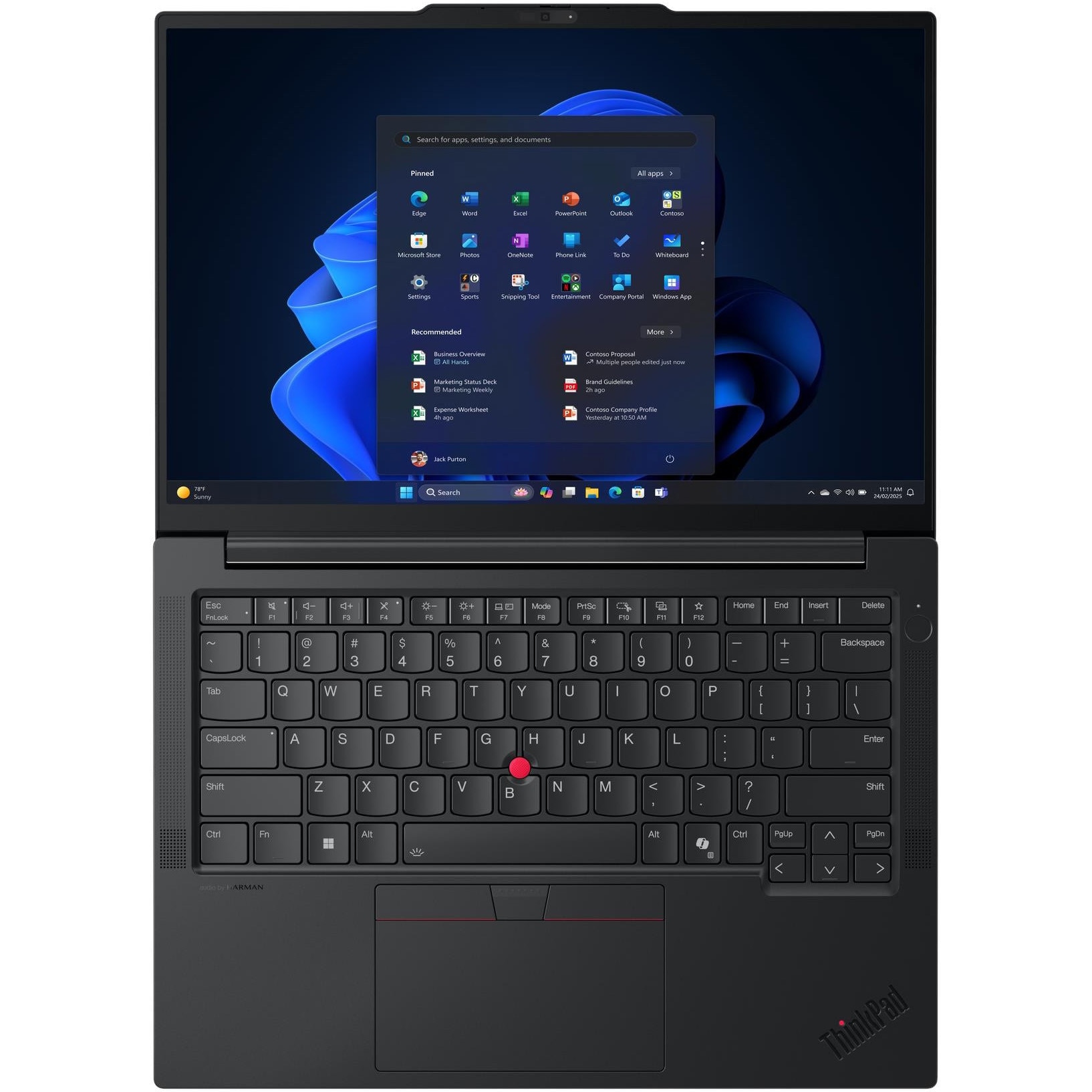 Laptop Lenovo ThinkPad E14 Gen 7 225U, 32GB RAM, SSD 1TB, 14 inch, Negru
