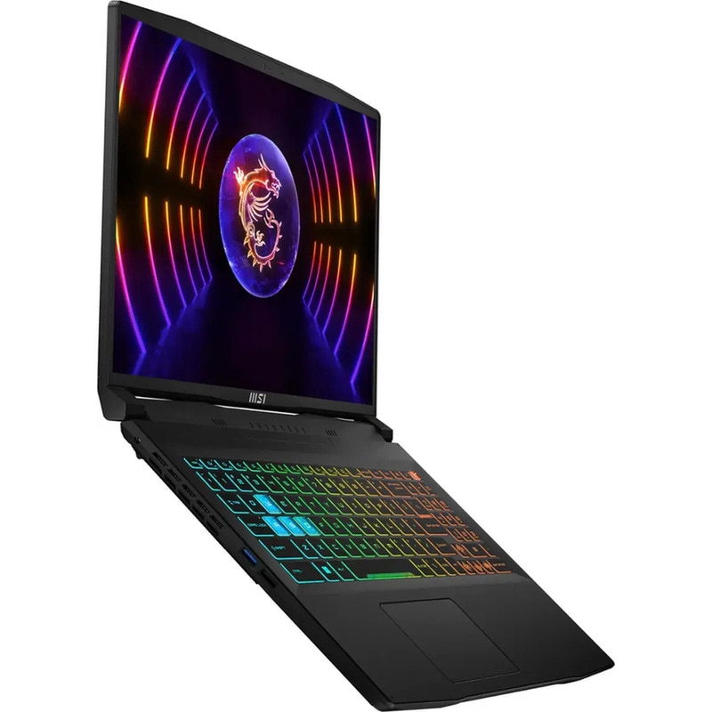 Laptop Gaming MSI Crosshair 16 A13VGK cu procesor Intel® Core™ i7-13620H pana la 4.9GHz, 16'', IPS, Full HD+, 144Hz, 16GB DDR5 RAM, 1TB SSD, NVIDIA GeForce RTX 4070 8GB GDDR6, Free DOS, Black