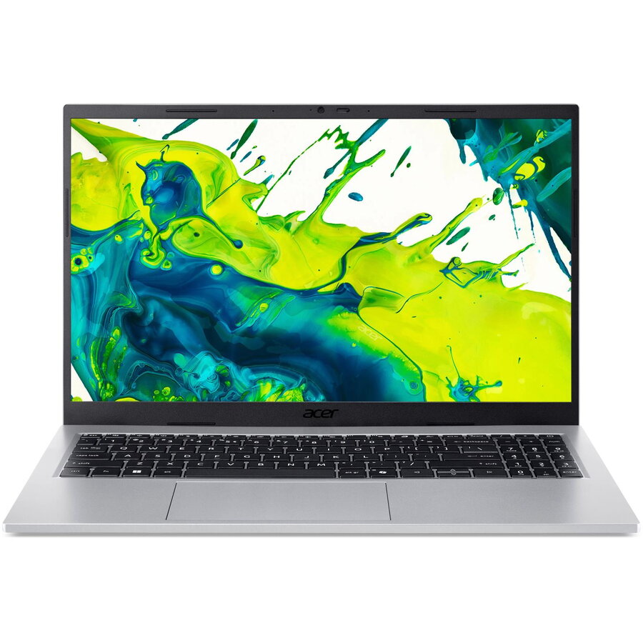 Laptop Acer Aspire Go 15 AG15-72P, Intel Core i3, 16GB RAM, SSD 512GB, Argintiu, 15.6 inch