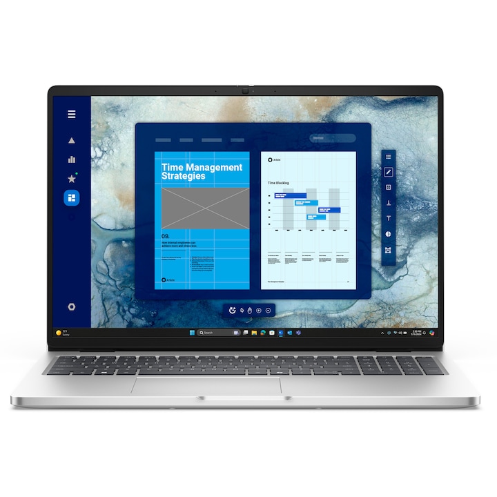 Laptop Dell Pro 16 PC16250, 16 inch 1920 x 1200, Intel 255U 12 C / 14 T, 2.4 GHz - 5.2 Ghz, 12 MB cache, 32 GB DDR5, 1 TB SSD, Intel Graphcis, Windows 11 Pro