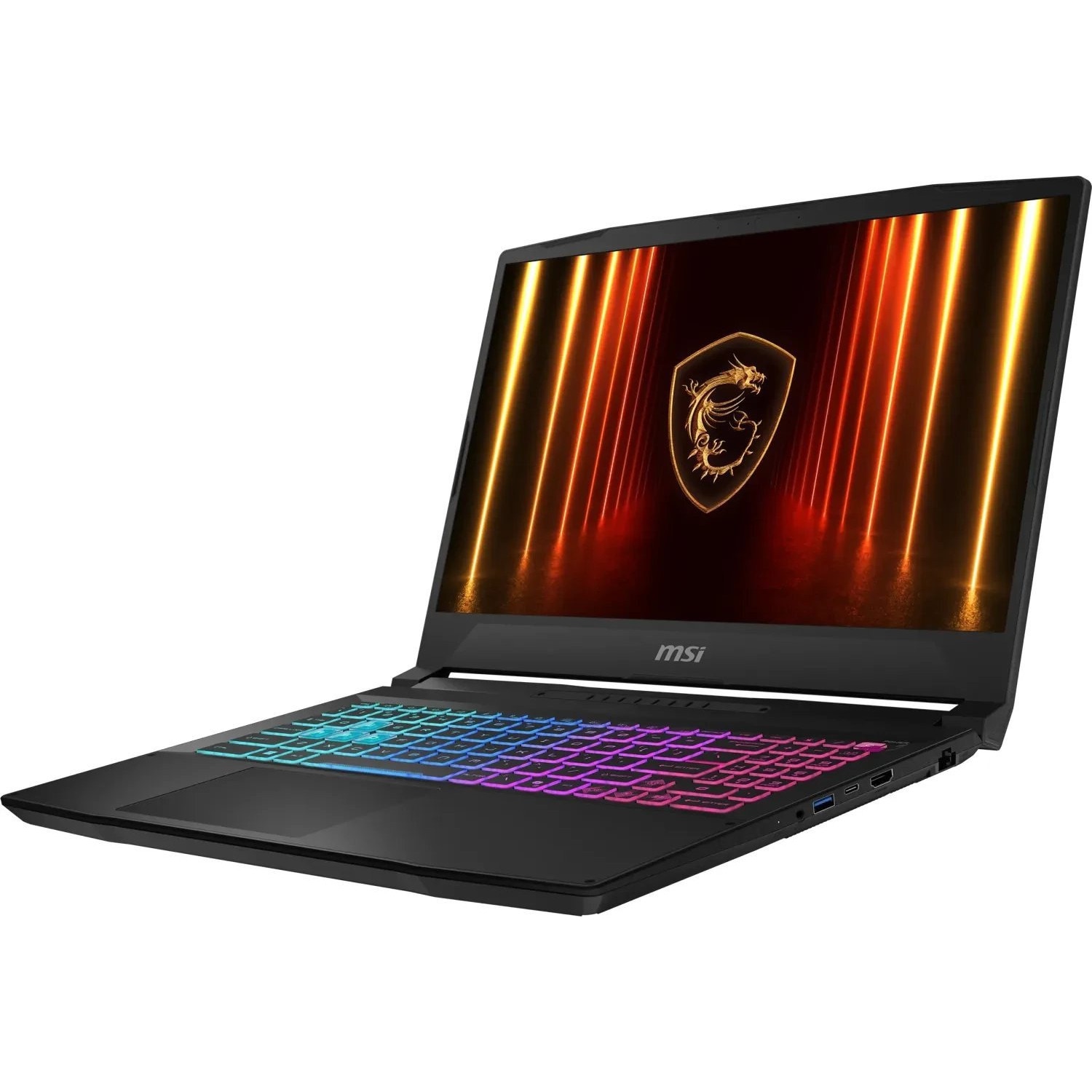 Laptop MSI Katana 15 HX, 15.6" QHD, Intel® Core™ i7 14650HX pana la 5.2 GHz, 16 GB RAM DDR5 5600, 512 GB SSD, NVIDIA® GeForce® RTX 5060 8 GB, Free Dos, Black 512 GB