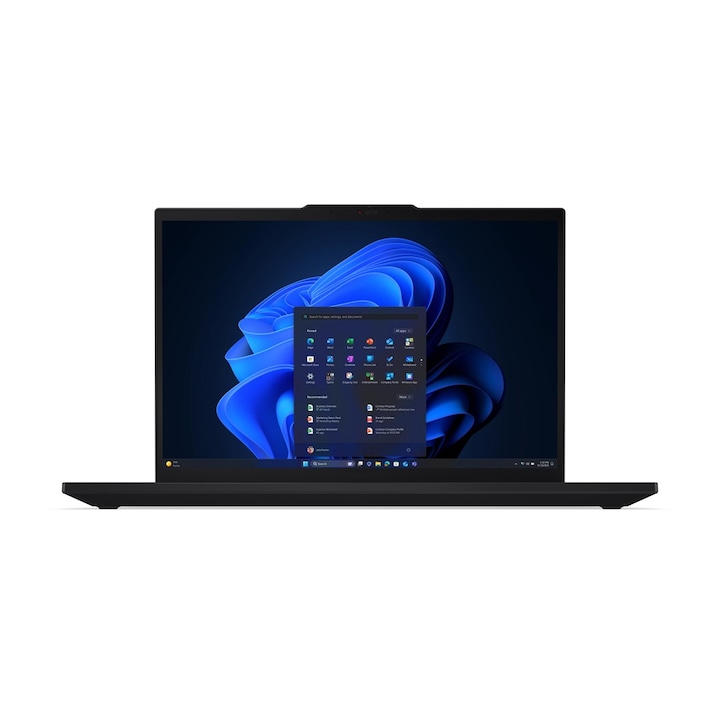 Laptop Lenovo ThinkPad T16 G4, 16" WUXGA, Intel® Core™ Ultra 7 255U pana la 5.2 GHz, 16 GB RAM DDR5 5600, 512 GB SSD, Intel Graphics, Windows 11 Pro, Black 512 GB