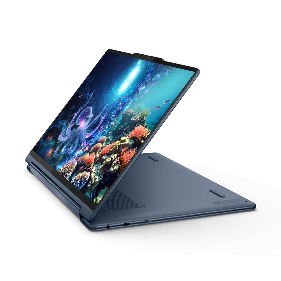 Laptop Lenovo Yoga 9 2-in-1, 14", Intel Core Ultra 7, 16GB, SSD 1024GB, albastru