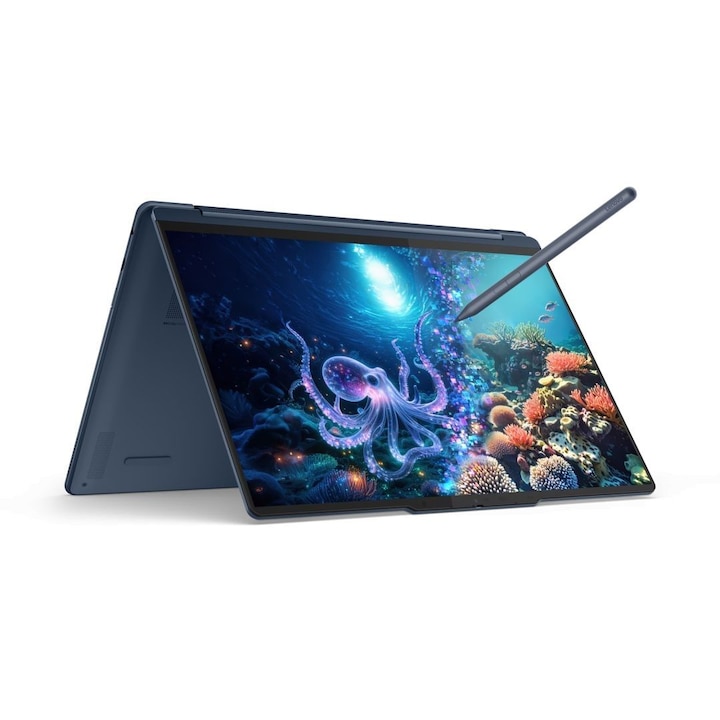 Laptop Lenovo Yoga 9 2-in-1, 14", Intel Core Ultra 7, 16GB, SSD 1024GB, albastru