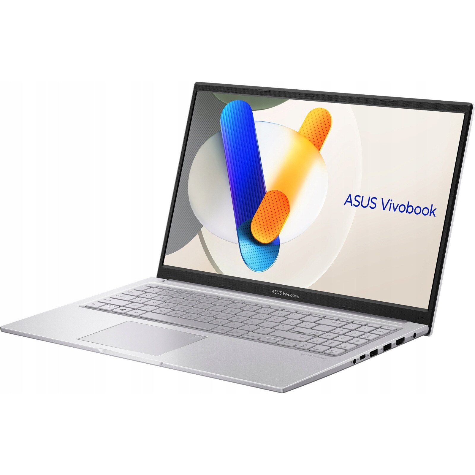 Laptop ASUS Vivobook 15, 15.6" Full HD, Intel® Core™ i3 1315U pana la 4.5 GHz, 16 GB RAM DDR4, 512 GB SSD, Intel® UHD Graphics, Windows 11 Home, Cool Silver 512 GB
