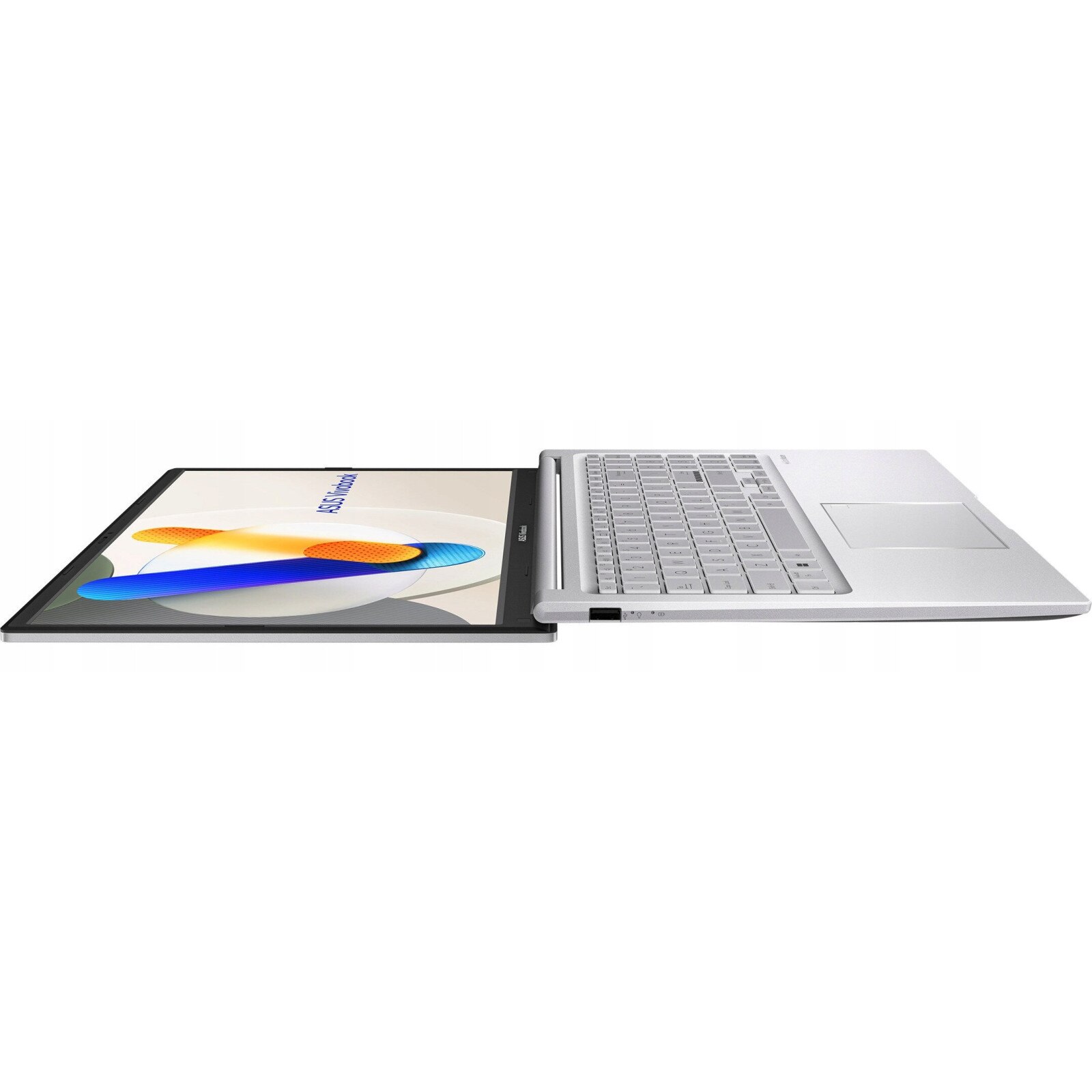 Laptop ASUS Vivobook 15, 15.6" Full HD, Intel® Core™ i3 1315U pana la 4.5 GHz, 16 GB RAM DDR4, 512 GB SSD, Intel® UHD Graphics, Windows 11 Home, Cool Silver 512 GB