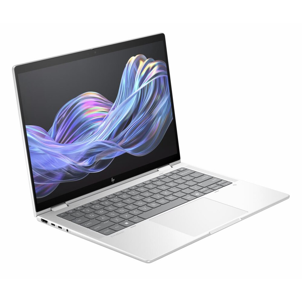 Laptop HP EliteBook X Flip G1i, Intel Core Ultra 5, 32GB RAM, 1TB SSD, 14" WUXGA Touch, Argintiu, Win 11 Pro