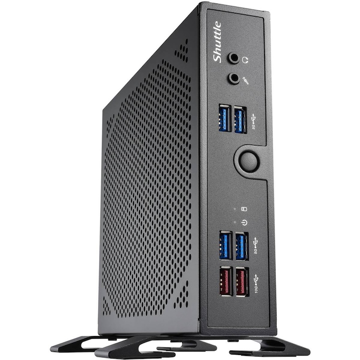 Laptop Shuttle XPC slim DS50U5, Barebone negru, fără sistem de operare