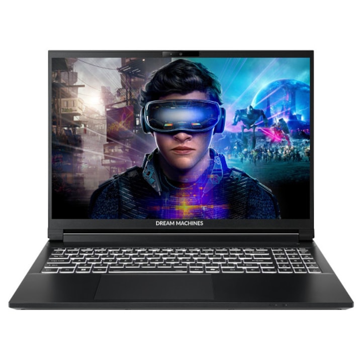 Laptop DreamMachines, RT5070, AMD Ryzen 9, Nvidia RTX 5070, 15.3", FHD+ 165Hz