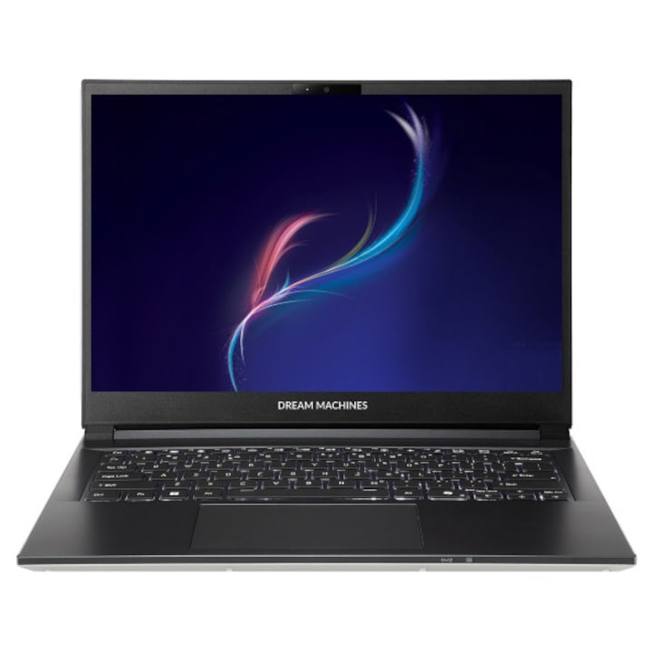 Laptop DreamMachines V540KU-14EU25, Ryzen 9 HX 370, 14" FHD+ 144Hz, 16GB, portabil, 1.56 Kg