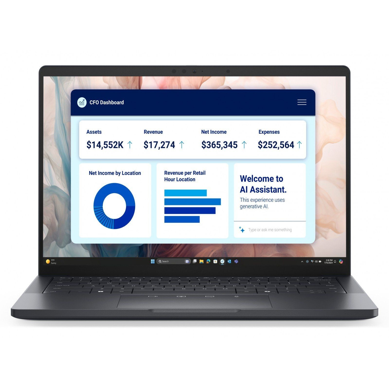 Laptop Dell Pro 13, Intel Core Ultra 7, 32GB, SSD 512GB, 13,3", Negru