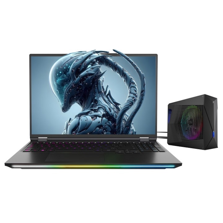 Notebook DreamMachines RX5090, procesor Ultra 9-275HX, Nvidia RTX 5090 24GB, Negru, 16"