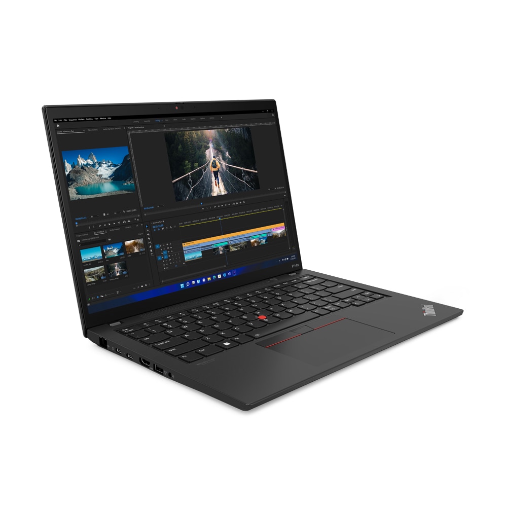 Laptop Lenovo ThinkPad P14s Gen 4 (Intel), 14" 2.8K 2880x1800 OLED 400nits, Intel Core i5-1340P 12-core, 32 GB DDR5, 2TB SSD m2 PCIe, Intel Iris Xe Graphics, Windows 11 Pro, Aluminium Carbon Case 1.34kg Black