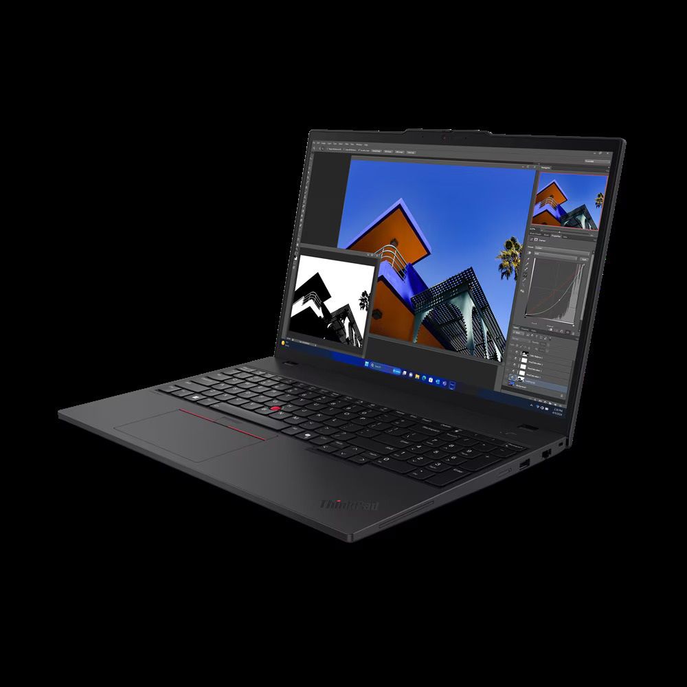 Laptop Lenovo ThinkPad T16 Gen 3, 16", Intel Core Ultra 7, 16GB, SSD 512GB, Negru