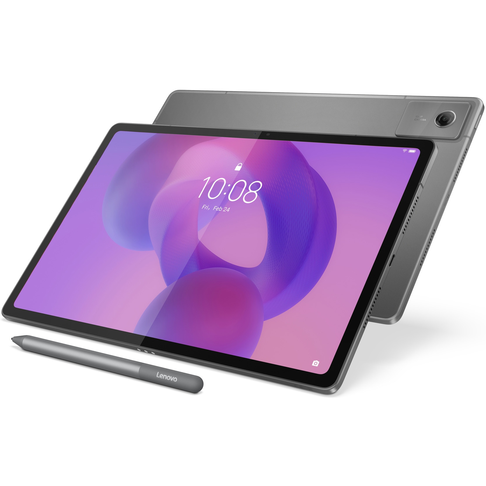 Tableta Lenovo Idea Tab Plus, 8-Core, 12.1" 2.5K (2560x1600) IPS 600nits, 8GB RAM, 256GB, 5G, Luna Grey